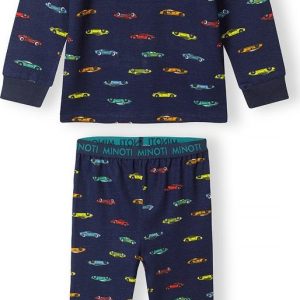 Pyžamo chlapecké, Minoti, 15pj 3, modrá – 98/104 | 3/4let