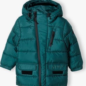 Bunda zimní chlapecká Puffa, Minoti, division 2, zelená – 98/104 | 3/4let