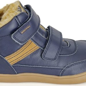 Chlapecké zimní boty Barefoot TARGO NAVY, Protetika, modrá – 30