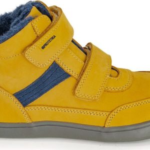 Chlapecké zimní boty Barefoot TARGO BEIGE, Protetika, béžová – 35