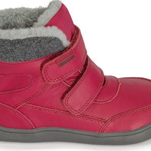 Dívčí zimní boty Barefoot TAMIRA FUXIA, Protetika, růžová – 33