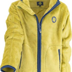 mikina dětská chlupatá se stojáčkem, Pidilidi, PD1139-20, žlutá – 98 | 3roky