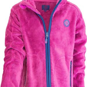 mikina dívčí chlupatá se stojáčkem, Pidilidi, PD1139-07, fuchsia – 98 | 3roky