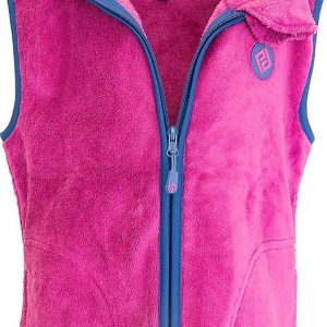 vesta dívčí chlupatá se stojáčkem, Pidilidi, PD1140-07, fuchsia – 98 | 3roky