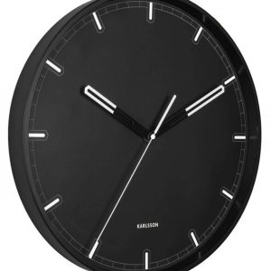Designové nástěnné hodiny Karlsson KA5774BK 40cm