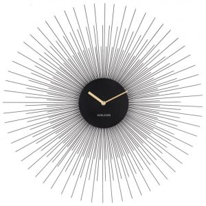 Designové nástěnné hodiny Karlsson KA5818BK 60cm