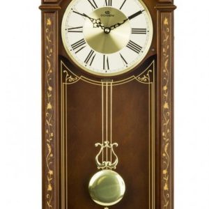 Melodické nástěnné kyvadlové hodiny Dogeni WCW015DB