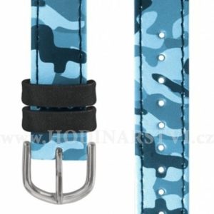 Modrý maskáčový řemínek k dětským hodinkám CLOCKODILE CSB0030