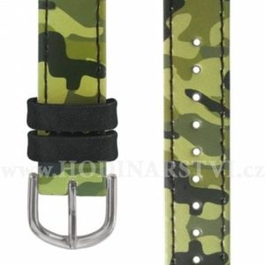 Zelený maskáčový řemínek k dětským hodinkám CLOCKODILE CSB0031