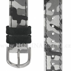 Šedý maskáčový řemínek k dětským hodinkám CLOCKODILE CSB0032