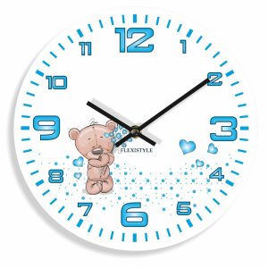 Flexistyle z91a – dětské hodiny s medvídkem