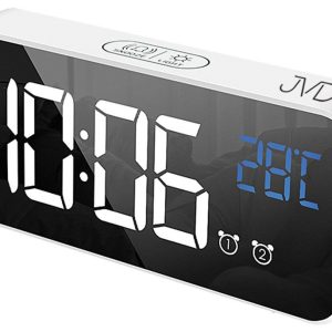 JVD SB8005.3 – stálesvítící budík s melodickým vyzváněním