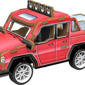 3D puzzle dřevěné – Pickup 13 cm, Wiky kreativita, W035433