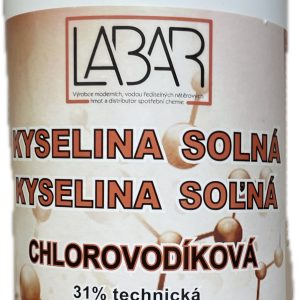 Poolservis Kyselina solná chlorovodíková (HCL) 1L