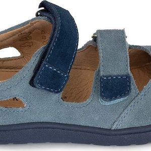 Chlapecké sandály Barefoot PADY JEANS, Protetika, světle modrá – 22