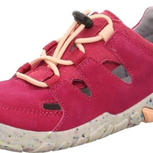 Dívčí celoroční boty Barefit TRACE, Superfit, 1-006037-5000, červená – 35