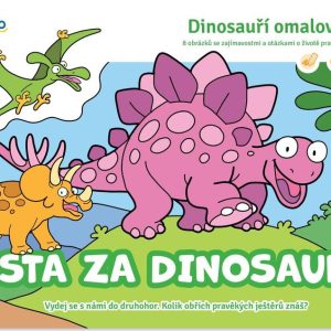 Dinosauří omalovánky: Cesta za dinosaury, Kresli.to, W033913