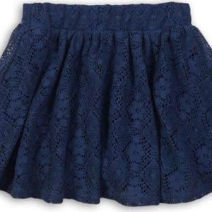 Sukně dívčí krajková, Minoti, FRENCH 6, modrá – 92/98 | 2/3let