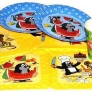 Párty set Krtek a kamarádi 18 ks, WIKY, 171004