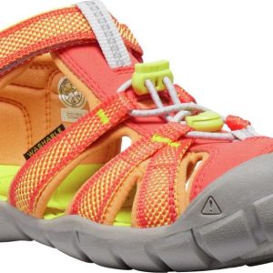 Dívčí sandály SEACAMP II CNX cayenne/evening primrose, Keen, 1028844/1028855, oranžová – 39