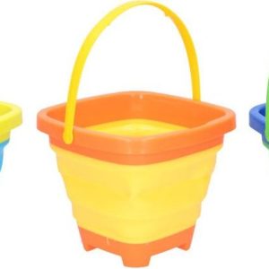 Skládací kbelík – kulatý/hranatý, Wiky, W005265