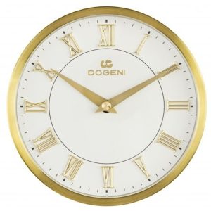 Dogeni WNM001GD – miniaturni kovové hodiny zlaté barvy s exkluzivním vzhledem