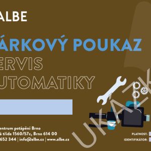 Servis Automatiky Scubapro Forma Poukazu: Digitální