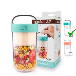 Mixit 2go – Svačinový box (mintový)