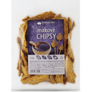 Damodara Makové chipsy 150g