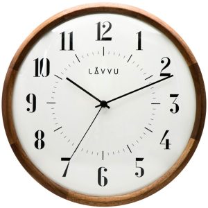 LAVVU LCS4110 – Dřevěné hodiny s plynulým chodem