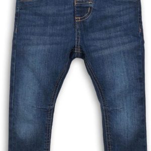 Kalhoty chlapecké džínové s elastenem, Minoti, REAL 4, modrá – 92/98 | 2/3let