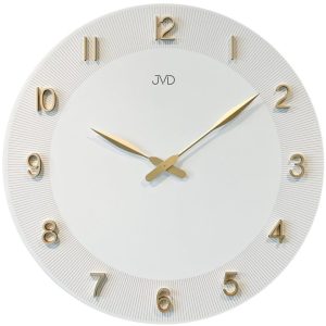 JVD HC501.1 – velké moderní hodiny o průměru 50 cm