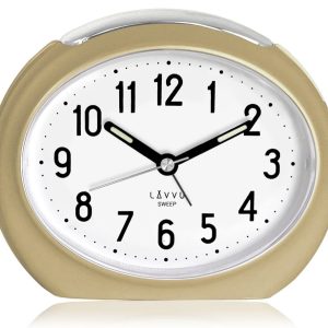 Lavvu LAS3052 – LAVVU Zlatý budík SWEEP s plynulým chodem – 3 ROKY ZÁRUKA!
