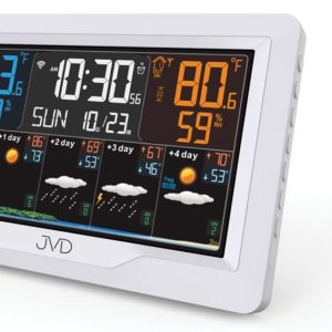 JVD RB3390.2 – Meteorologická stanice s barevným displejem a 5-denní předpovědí
