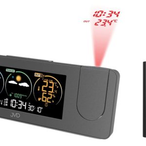 JVD RB3538.1 – Budík s venkovní teplotou a multifunkčním projektorem