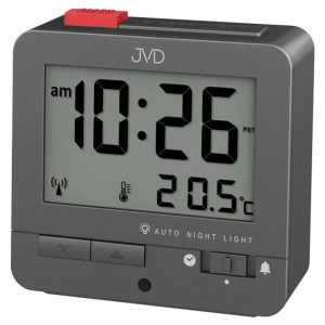 JVD RB9401.2 – Rádiem řízený budík s automatickým osvětlením