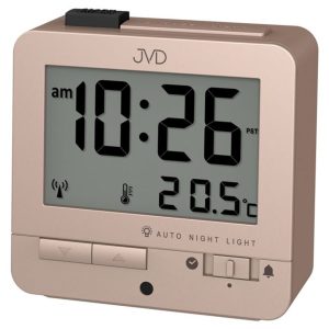 JVD RB9401.3 – Rádiem řízený budík s možostí trvalého nočního osvětlení