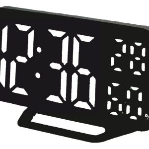 JVD SB3725.3 – Stále svítící budík s možností regulace jasu a mnoha užitečnými funkcemi