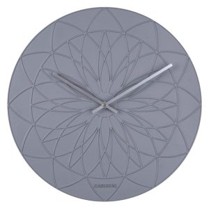 Designové nástěnné hodiny KA5836GY Karlsson 35cm