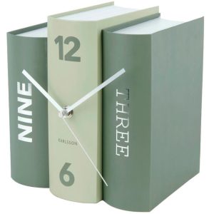 Designové stolní hodiny KA5756GR Karlsson 20cm