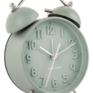 Designový budík KA5784GR Karlsson 16cm