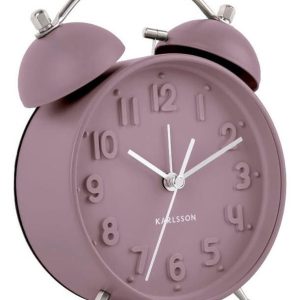 Designový budík KA5784PU Karlsson 16cm