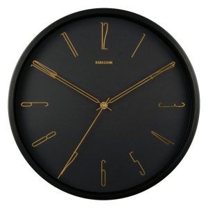 Designové nástěnné hodiny KA5898BK Karlsson 35cm