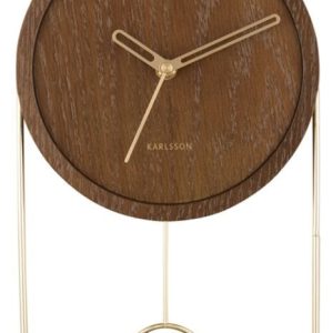 Designové kyvadlové nástěnné hodiny KA5892DW Karlsson 46cm