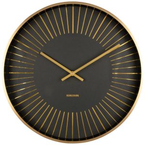 Designové nástěnné hodiny KA5917BK Karlsson 40cm