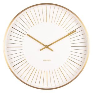 Designové nástěnné hodiny KA5917WH Karlsson 40cm