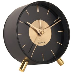 Designový budík KA5919BK Karlsson 12cm