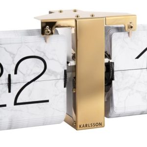 Designové překlápěcí hodiny KA5956WH Karlsson 36cm