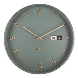 Designové nástěnné hodiny KA5953GR Karlsson 30cm