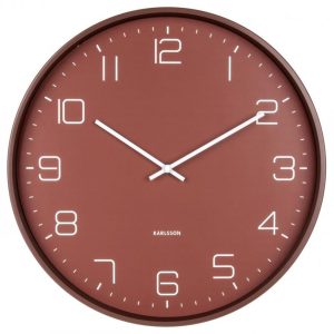 Designové nástěnné hodiny Karlsson KA5751RD 40cm